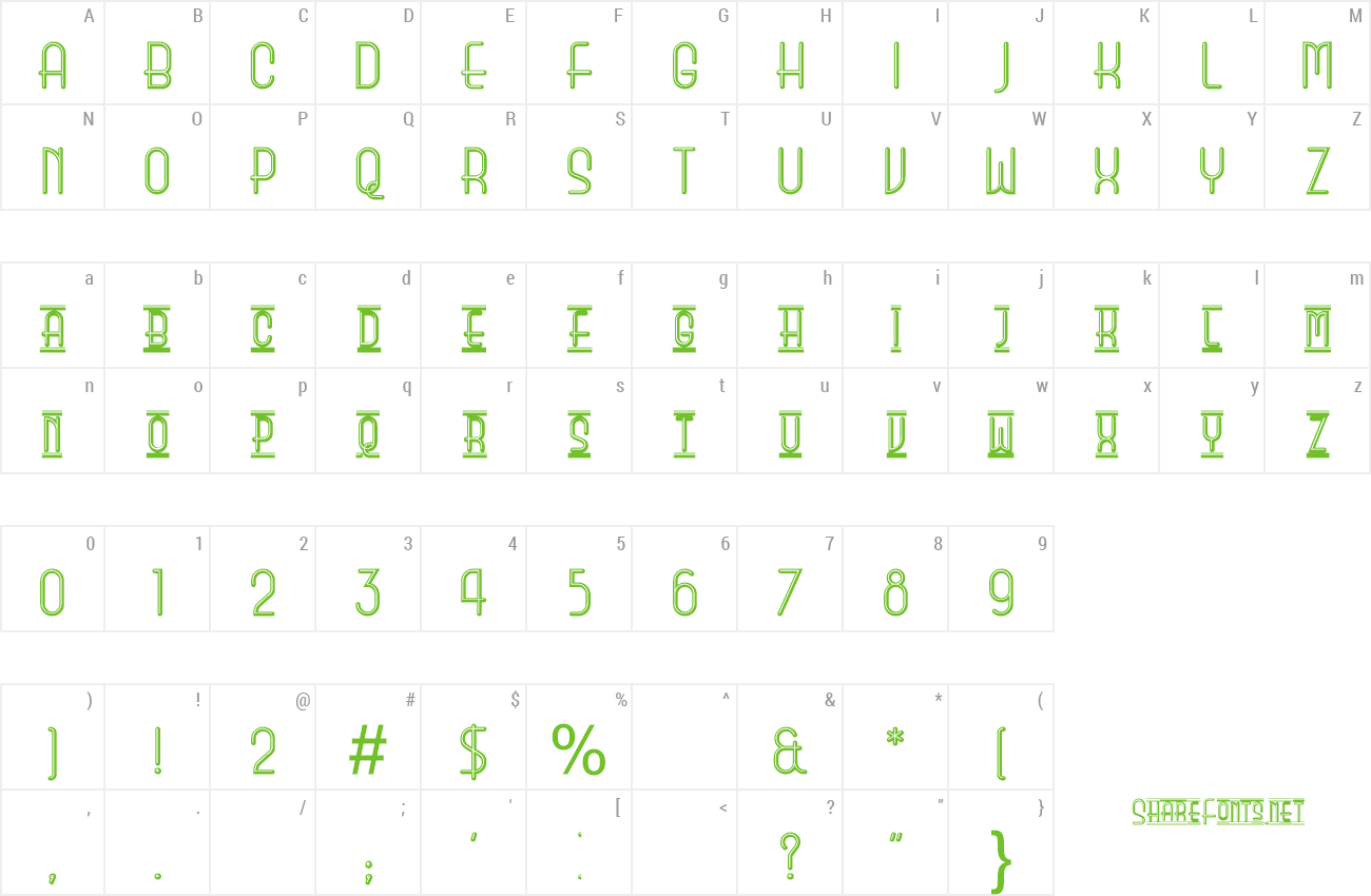 Font Park of Victory preview